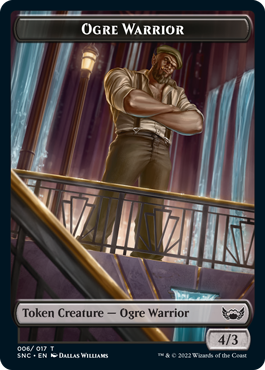 Ogre Warrior Token - Foil